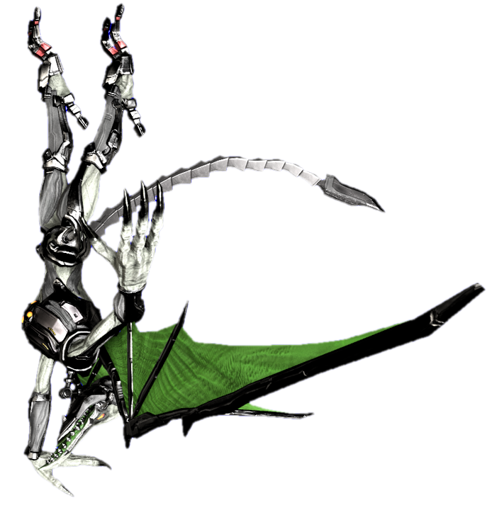 Mecha Ridley handstanding by TransparentJiggly64 on DeviantArt
