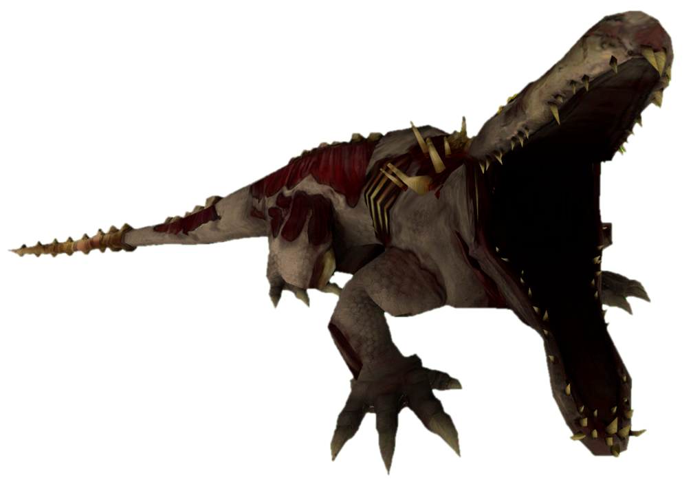 SCP 682 roaring towards the screen by TransparentJiggly64 on DeviantArt