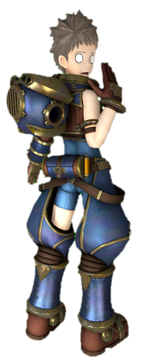 Rex(XC2) Looking back by TransparentJiggly64 on DeviantArt