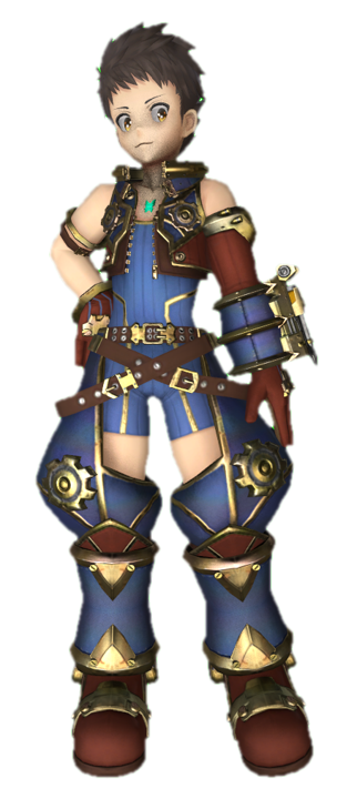 Rex (XC2) posing by TransparentJiggly64 on DeviantArt