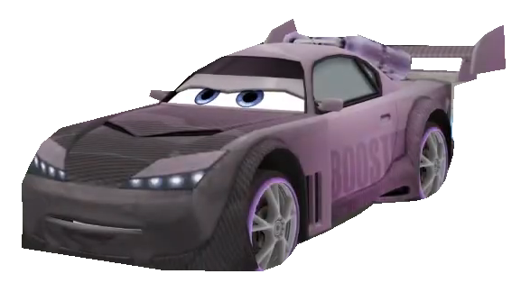 Boost (Cars) facing forward by TransparentJiggly64 on DeviantArt