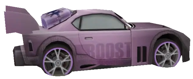 Boost (Cars) driving by TransparentJiggly64 on DeviantArt