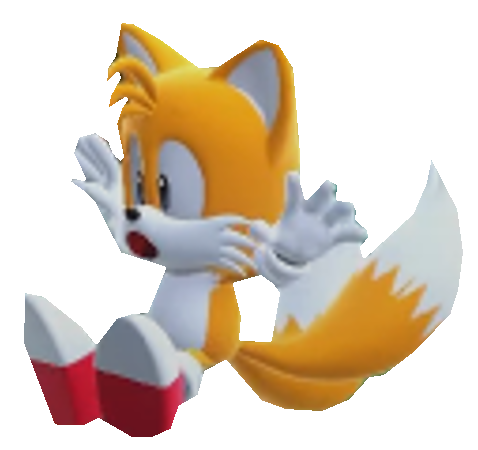 Classic Tails is hit by TransparentJiggly64 on DeviantArt