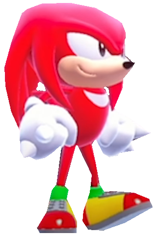 Classic Knuckles tapping his foot by TransparentJiggly64 on DeviantArt
