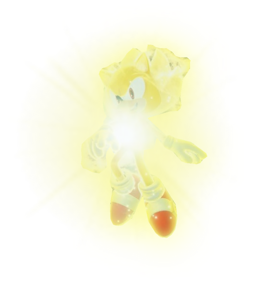 Super Sonic 1 smiling by TransparentJiggly64 on DeviantArt