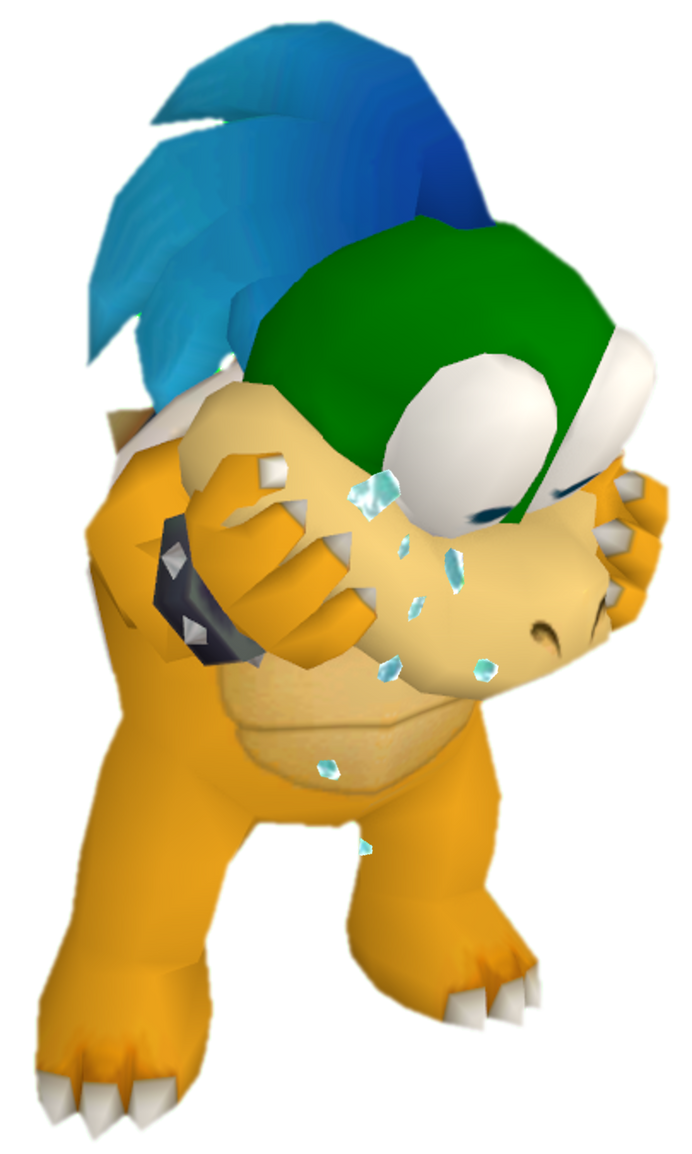 Larry Koopa crying by TransparentJiggly64 on DeviantArt