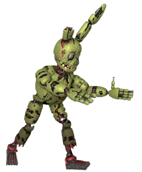 Springtrap Running Springtrap walking and reaching by TransparentJiggly64 on DeviantArt