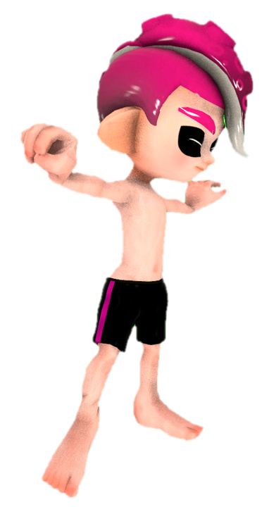 Gearless Octoling Boy stretching 2 by TransparentJiggly64 on DeviantArt