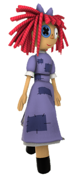Ragatha (TADC) walking by TransparentJiggly64 on DeviantArt