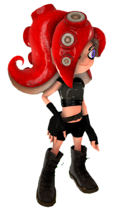 Enemy Octoling (S1) standing with no goggles by TransparentJiggly64 on ...