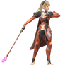 Orange Corrin standing