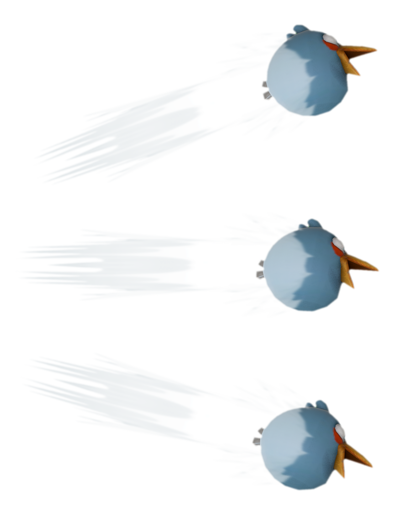 Angry Flying Blue Angry Birds flying by TransparentJiggly64 on DeviantArt