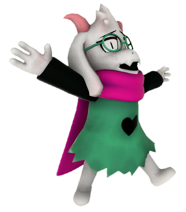 Hatless Elf Ralsei (Hatless) is surprised by TransparentJiggly64 on DeviantArt