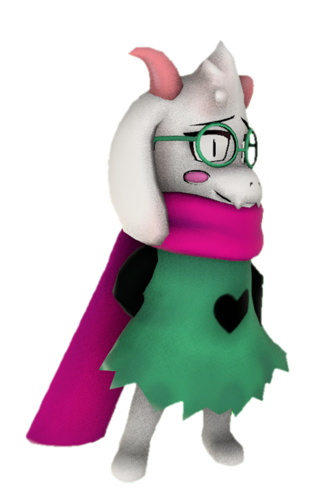 Hatless Ralsei Ralsei (Hatless) blushing by TransparentJiggly64 on DeviantArt