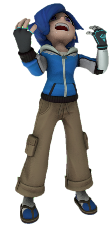 Tari (Updated) shouting by TransparentJiggly64 on DeviantArt