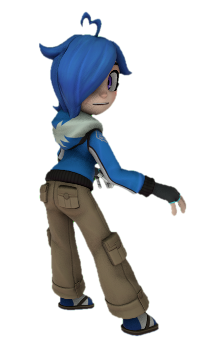 Tari (Updated) looking back by TransparentJiggly64 on DeviantArt