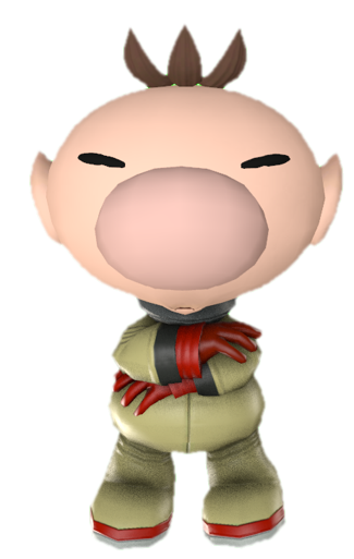 Olimar Rice Olimar (helmetless) with his arms crossed by TransparentJiggly64 on ...