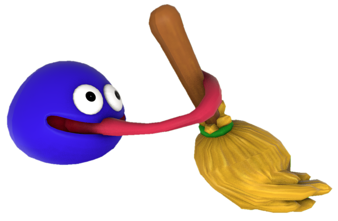Gooey Deviantart Gooey using a broom by TransparentJiggly64 on DeviantArt