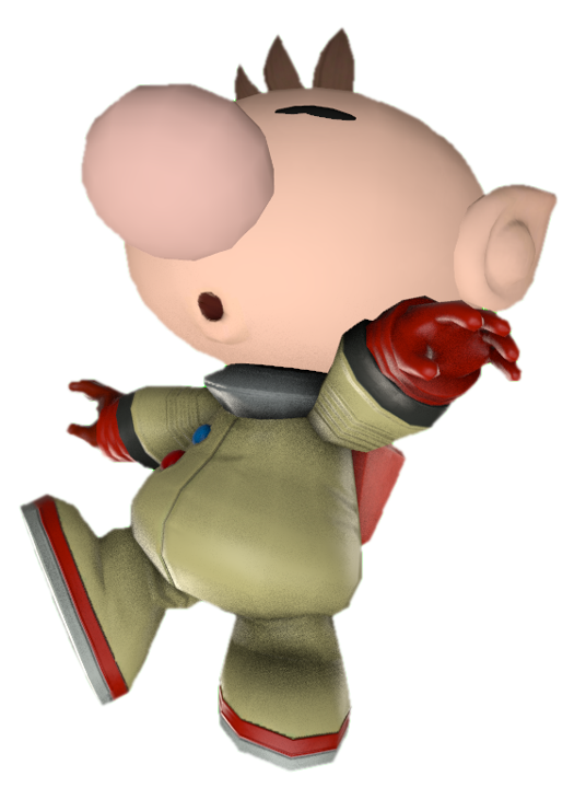 Olimar Buff Olimar (Helmetless) stumbling by TransparentJiggly64 on DeviantArt