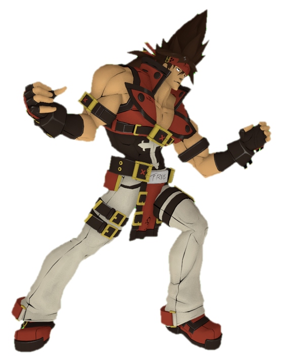 Sol Badguy standing by TransparentJiggly64 on DeviantArt