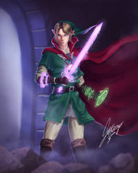 Link Strange (Link + Doctor Strange)