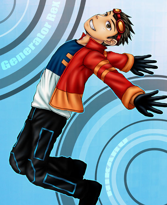 Generator Rex by hikarurain on DeviantArt