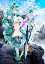 XC2 X MonHun: Kirin-Style Pneuma