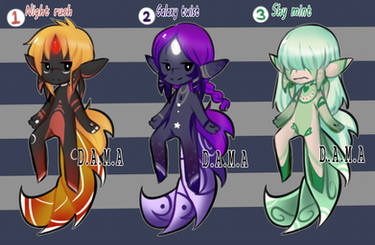 Drealm Adoptables Set 1- 15$ - OPEN