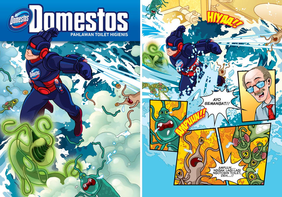 Domestos Comic