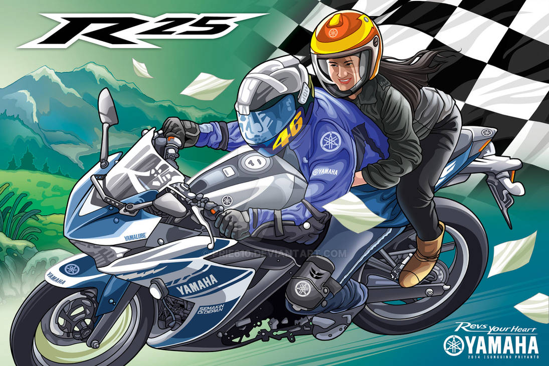 Yamaha R25 001 by prie610 on DeviantArt