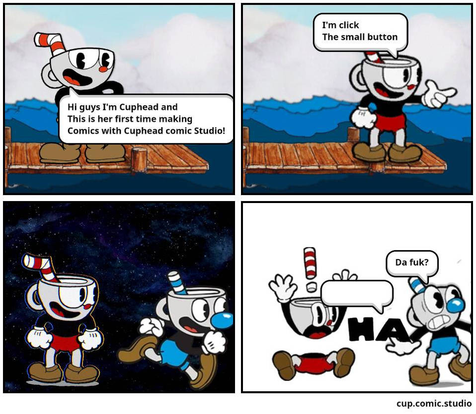 Made my first Cuphead Comic by leannavalenti0711 on DeviantArt