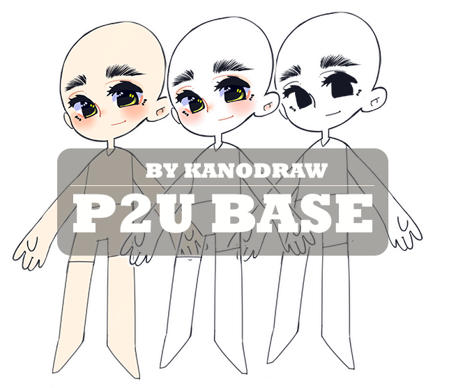 Chibi P2U Base/Lineart