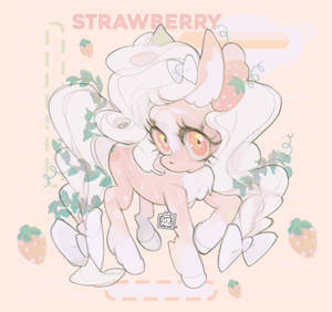 pony STRAWBERRY adopt OPEN