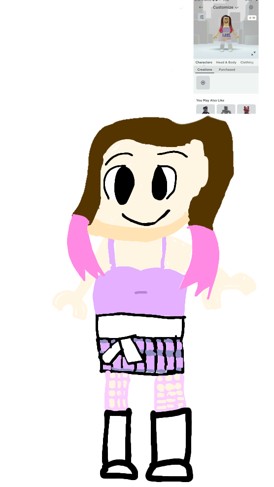 My roblox avatar idea by blueberrybabi89 on DeviantArt