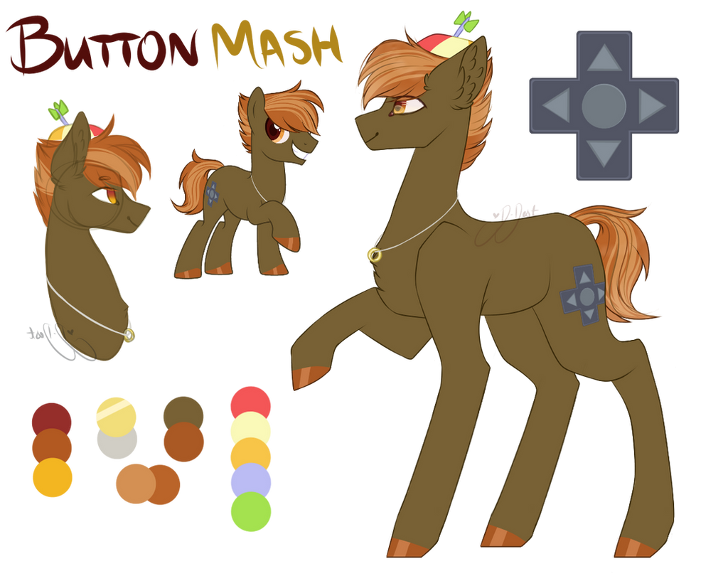 Deviantart Buttonmash1000 Button Mash Reference by LuvelyBee on DeviantArt