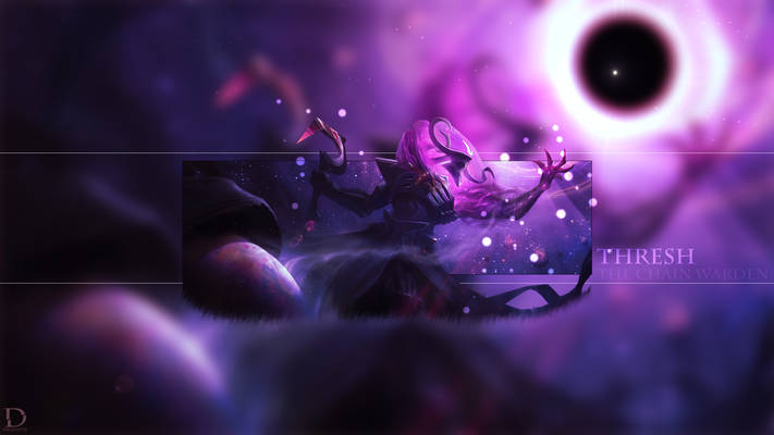 Dark Star Thresh - League of Legends Wallpaper