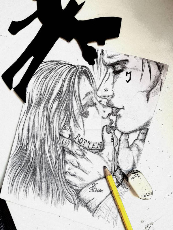 Joker X Harley Quinn Sweet Sketch By Sallyandme On Deviantart Joker X Harley Quinn Sweet Sketch By Sallyandme On Deviantart