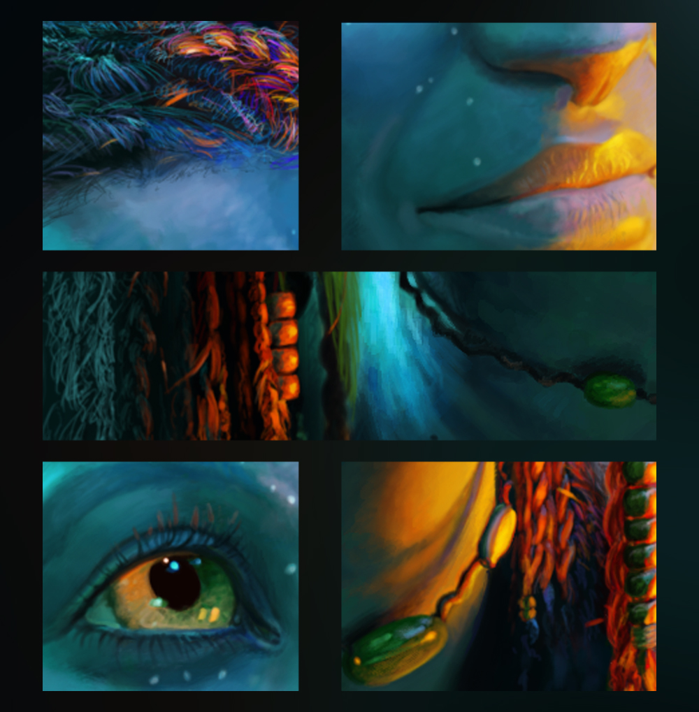 Neytiri Details by Raishuu on DeviantArt