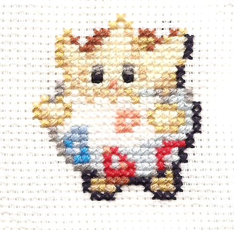 Togepi cross-stitch