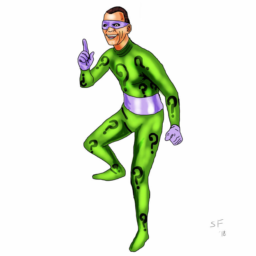 Classic Riddler by Number1Exile on DeviantArt