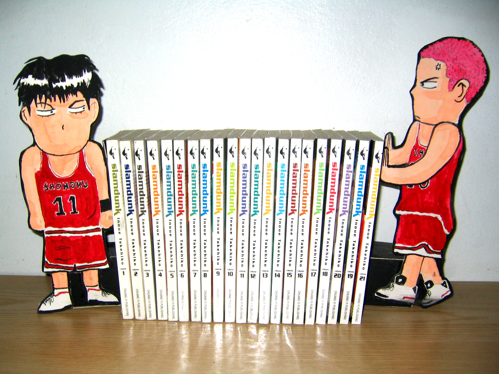 Rukawa and Sakuragi Book ends