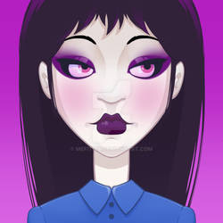 Dark eyes girl