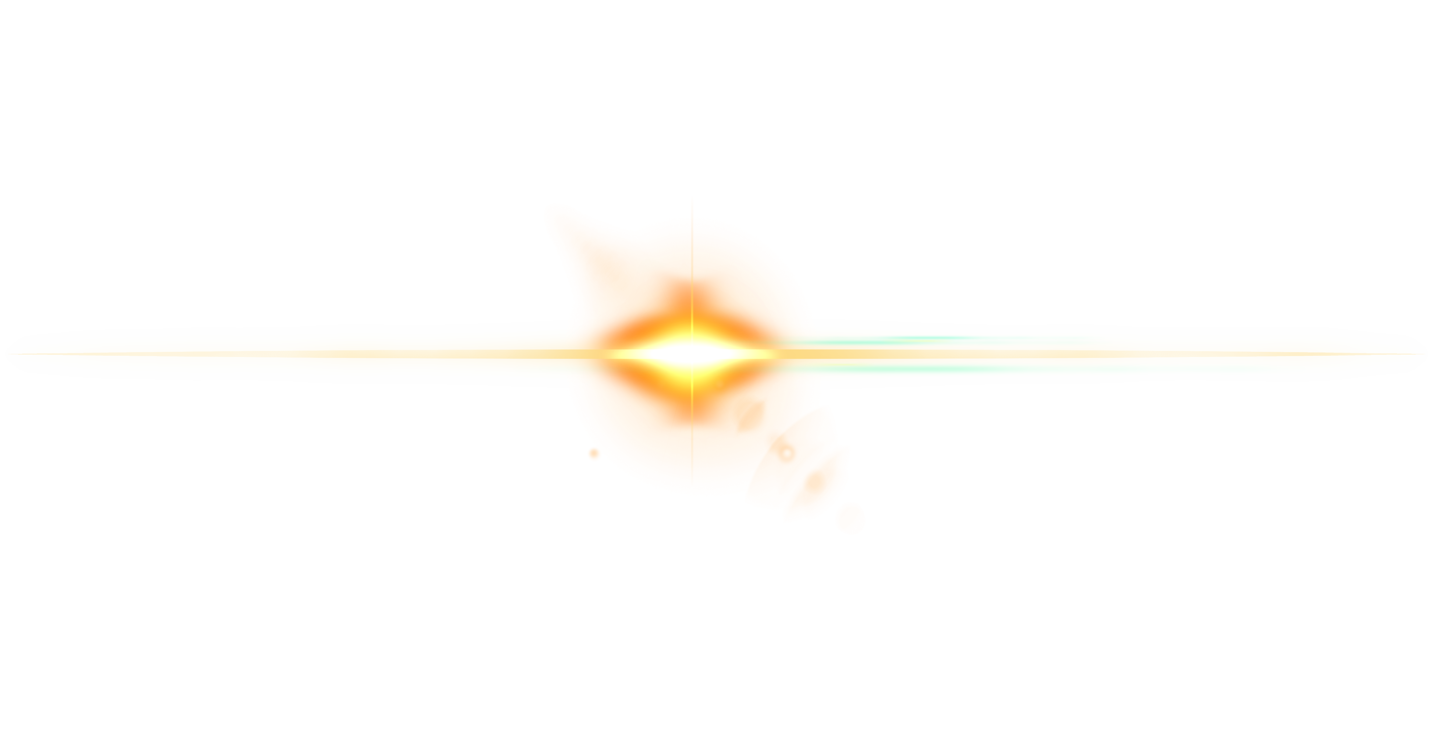 Lens flare (sunshine) vector