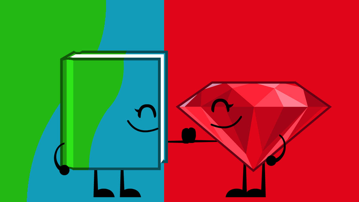 Ruby Bfdi R63 Book X Ruby (Battle For Dream Island Again) by FlashlightPPT2Art on ...