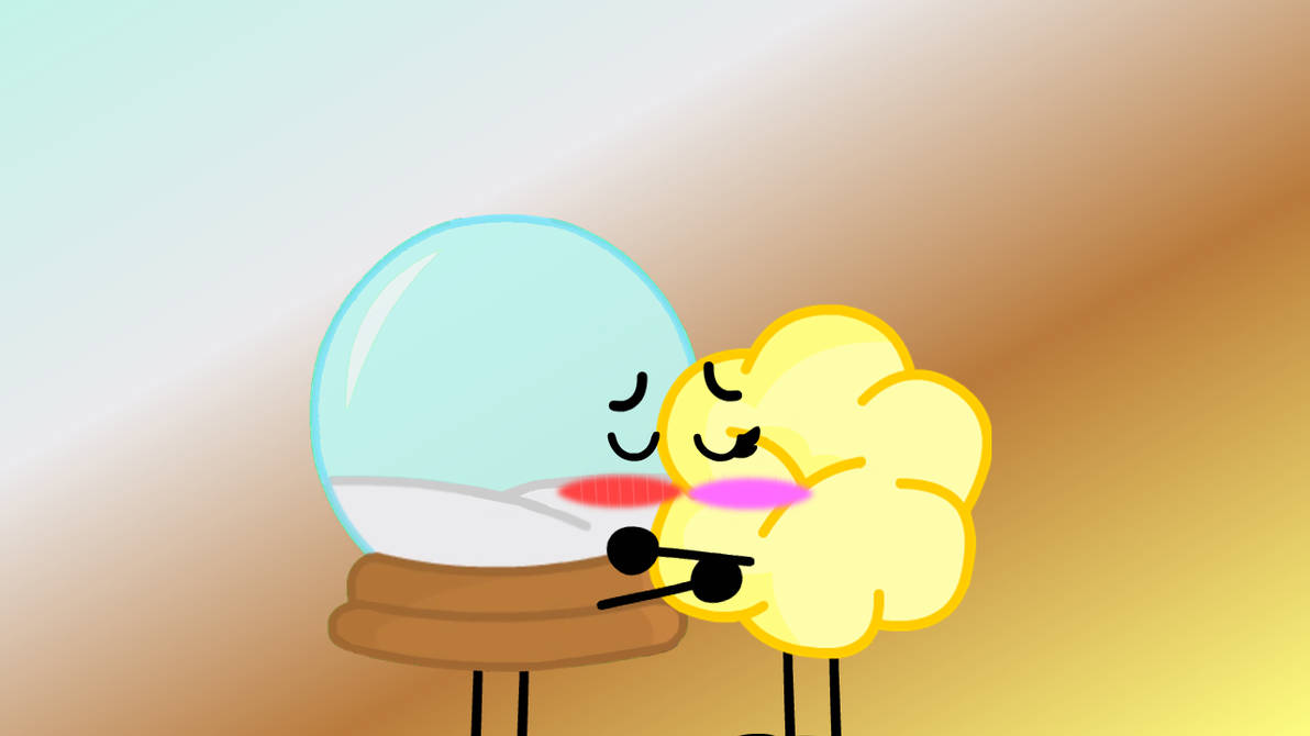 Snowglobe X Popcorn (Object Overload) by FlashlightPPT2Art on DeviantArt