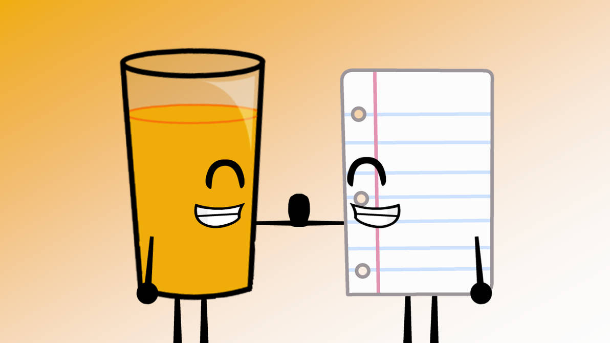 OJ X Paper (Inanimate Insanity) by FlashlightPPT2onDA on DeviantArt