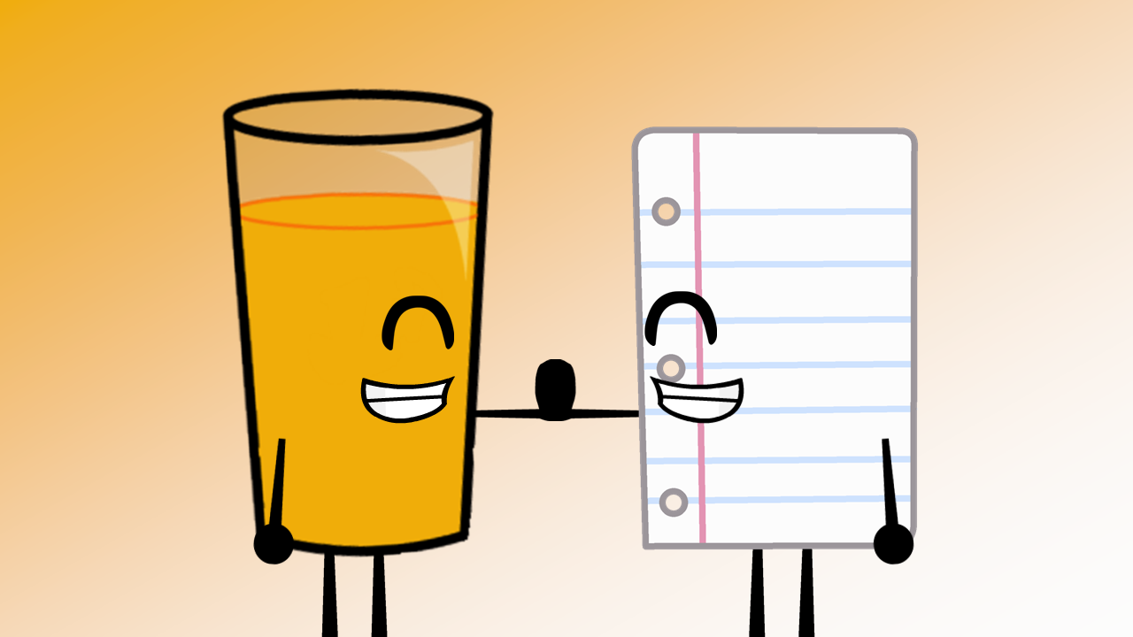OJ X Paper (Inanimate Insanity) by FlashlightPPT2Art on DeviantArt