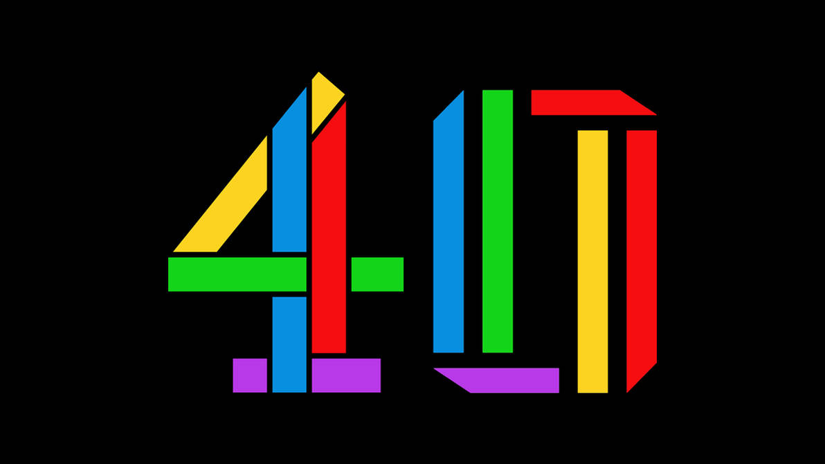 Channel 4 40th Anniversary Logo (November 2, 2022) by FlashlightPPT2Art ...