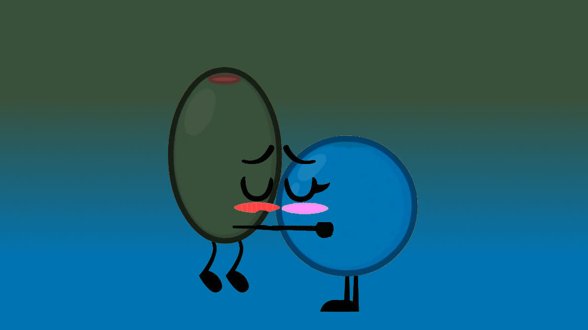 Olive X Blueberry (Object Explosion) by FlashlightPPT2Art on DeviantArt
