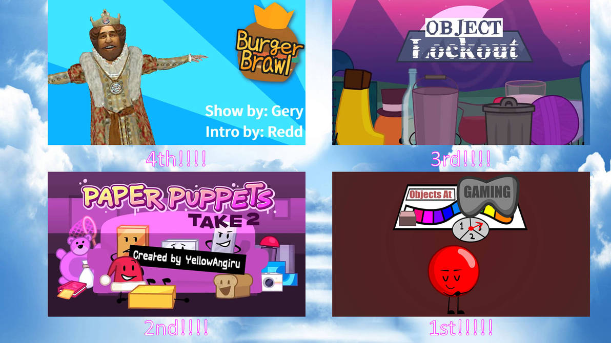 My Top 4 Most Loved Object Shows by FlashlightPPT2Art on DeviantArt